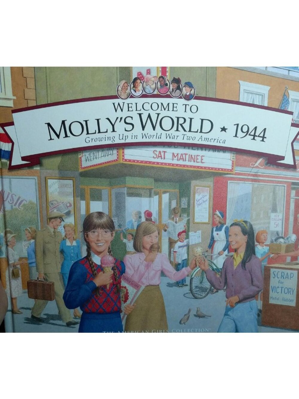 Growing Up in WWII America: Vintage 1944 Book from American Girl Collection